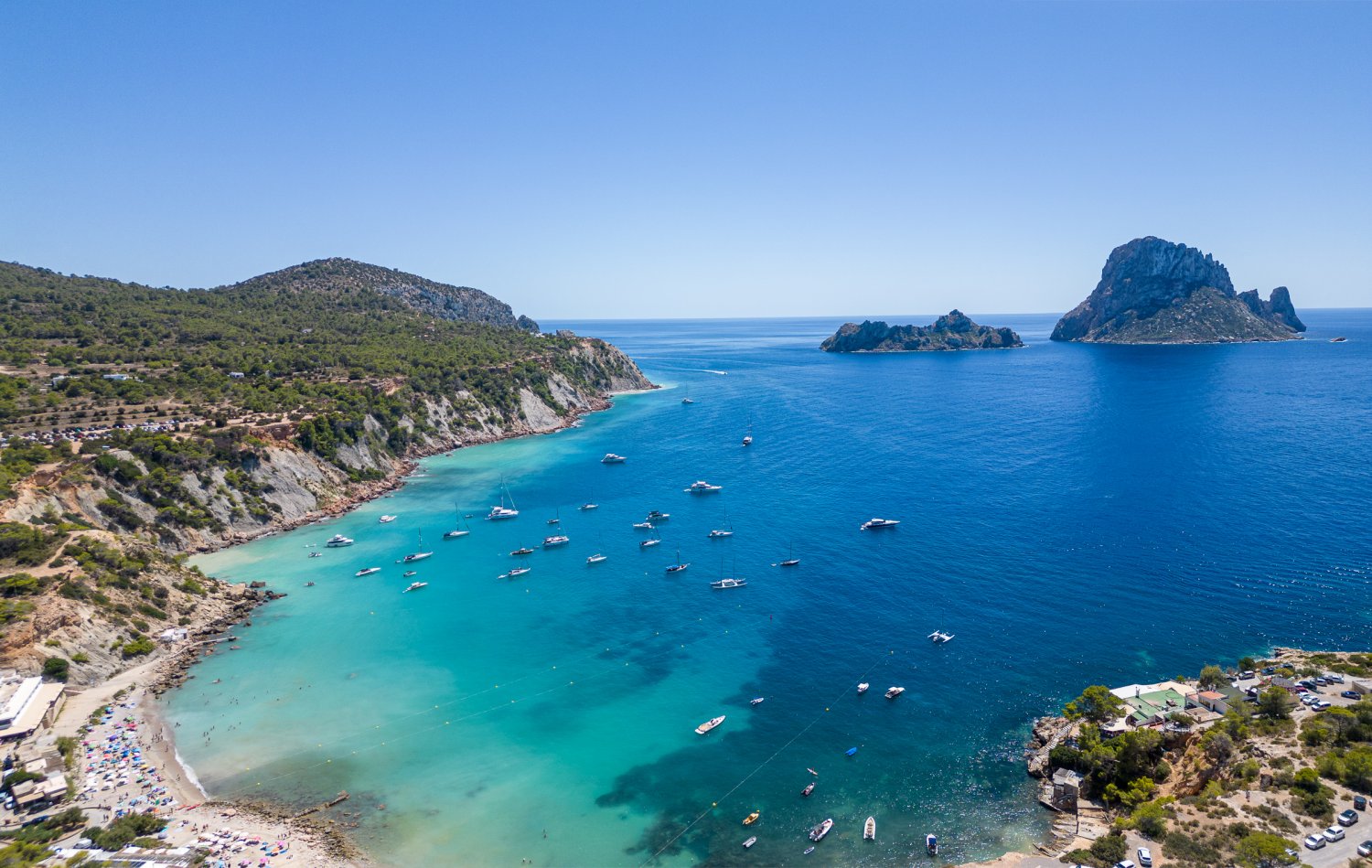 Cala d'Hort Ibiza puesta de sol Es Vedrà